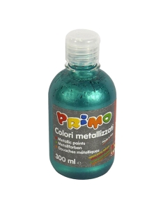 Farba tempera PRIMO/ CMP Metaliczna zielona 300 ml