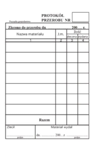 RPGR 4/2 Protokół przerobu