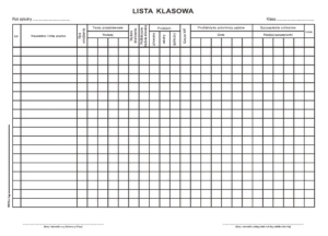 Hsz-4 Lista klasowa,