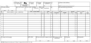 Gm-110/s Przyjęcie materiału z zewnątrz Pz, 2/3 A4