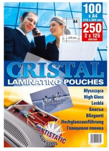 Folia do laminacji A-4 125 microna.