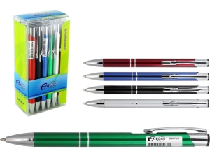 Długopis MPM A-131 B1 metalowy kolorowy.