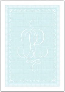 Gilosz niebieski A4 dwustronny