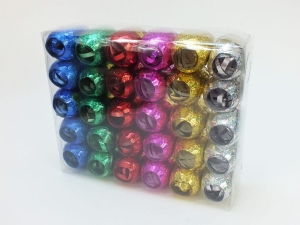 Kokon metalizowany - wstążka 5 mm na 10 m