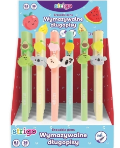 STRIGO - Długopis wymazywalny PETITE Fruits