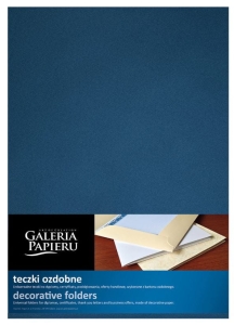 Teczka ozdobna MILLENIUM granatowa 5 sztuk