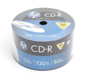 Płyta CD-R HP 700 MB x52 w kopercie