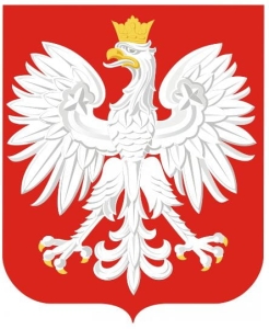 Godło naklejka A-4.