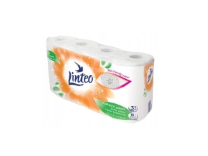 Papier toaletowy 2/3-warstwowy biały 8 rolek