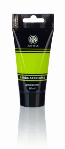 Farba akrylowa ASTRA Artea 60 ml limonkowa