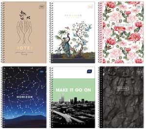 Kołonotatnik INTERDRUK A-4 160k. kratka tw. opr.