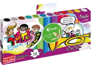 TYTUS - Plastelina 12 kolorów Fiorello