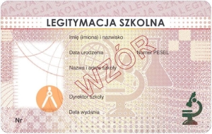 Blankiet MEiN-I/1 - Legitymacja szkolna dla