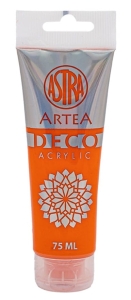 Farba akrylowa DECO Artea 75 ml pomarańczowy