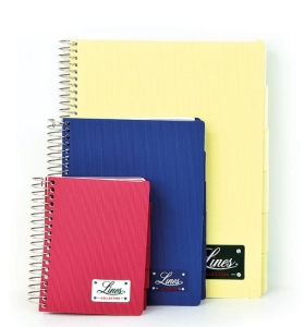 Kołonotatnik MINTRA LINES A-4 150 kartek kratka