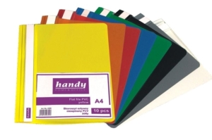 Skoroszyt plastikowy A-5 czarny.