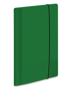 Teczka z gumką VAUPE A-4 308 zielona.
