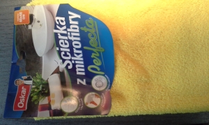 Ścierka z mikrofibry OSKAR PERFECTA 34x34 cm