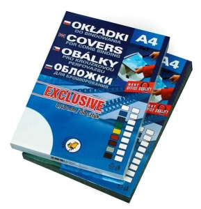 Okładka do bindownicy A-4 Exclusiv czerwona.