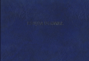 Kc-106 Księga uchwał A4, 96 kart,