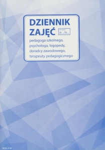 I/10 Dziennik zajęć pedagoga szkolnego opr.miękka