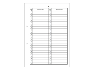 Wkładka do akt osobowych A