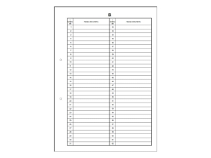 Wkładka do akt osobowych B