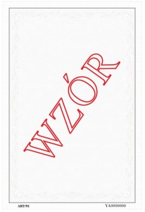 ART/91 Poddruk do duplikatu dyplomu ukończenia