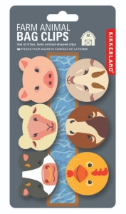 Klips do opakowań Farma 6 sztuk