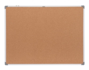 Tablica korkowa 90x120 w aluminiowej ramie DELI