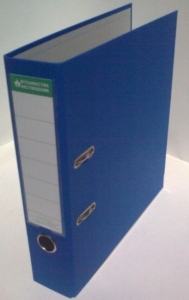 Segregator WA/ VAUPE A-4 SZ 7,5 cm błękitny (24)