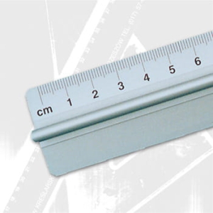 Linijka LENIAR metalowa z uchwytem 70 cm.