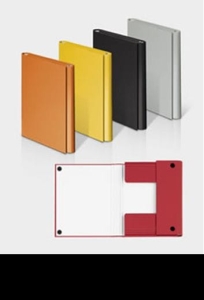 Teczka skrzydłowa z rzepem VAUPE 311 A-4 czarna.