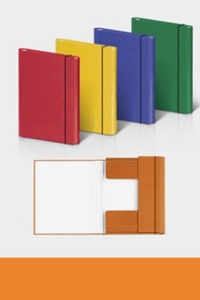 Teczka skrzydłowa z gumką VAUPE 310 A-4 pomarańcz