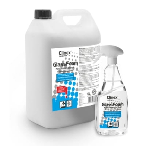CLINEX - GLASS FOAM pianka do mycia szyb 650 ml