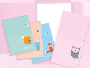 Teczka z gumką A-4 + B&B InterDruk PASTEL