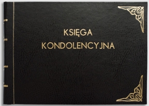 Księga Kondolencyjna A-4 BARBARA szyta