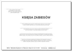 Ks-3/100/2011 Księga zabiegów,