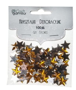 Ozdoba - Kryształki dekoracyjne- gwiazdki GRKR-104