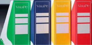 Pojemnik na dokumenty VAUPE ścięty czerwony