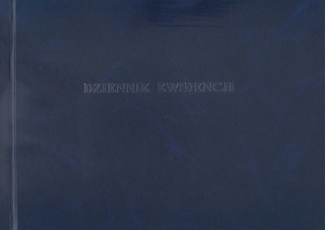 Wkt-104/2012 Dziennik ewidencyjny czteropozycyjny