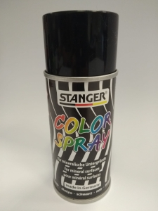 Farba akrylowa w spray'u STANGER czarna 150 ml