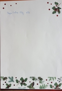 Papier ozdobny A-4 120 g/m2 FESTIVE 50 sztuk