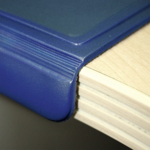 Podkład na biurko DURABLE z zabez. kraw. granatowy