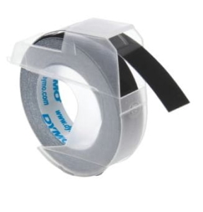 Taśma DYMO 9 mm na 3 metry czarna 3 sztuki