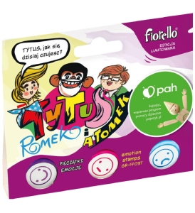 TYTUS - Pieczątki emocje 3 szt. GR-FF03T Fiorello