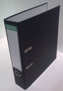 Segregator WA/ VAUPE A-4 SZ 7,5 cm czarny (02)