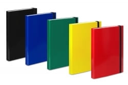 Teczka BOX VAUPE 3 cm z mechan. ringowym czarna