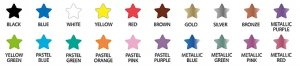 Pisak ARTLINE Decorite  past. niebieski 1.0 mm