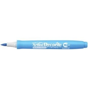 Pisak ARTLINE Decorite  Brush  met. niebieski